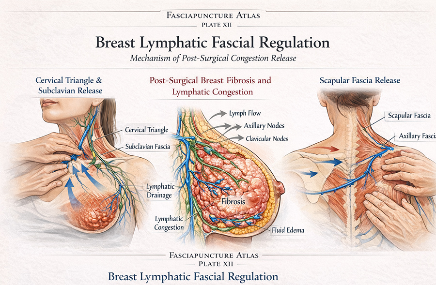 Breast Lymphatic Fascial Regulation