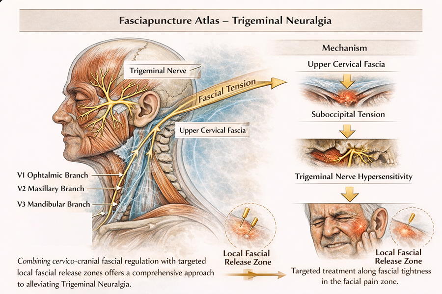 Fasciapuncture Atlas – Trigeminal Neuralgia
