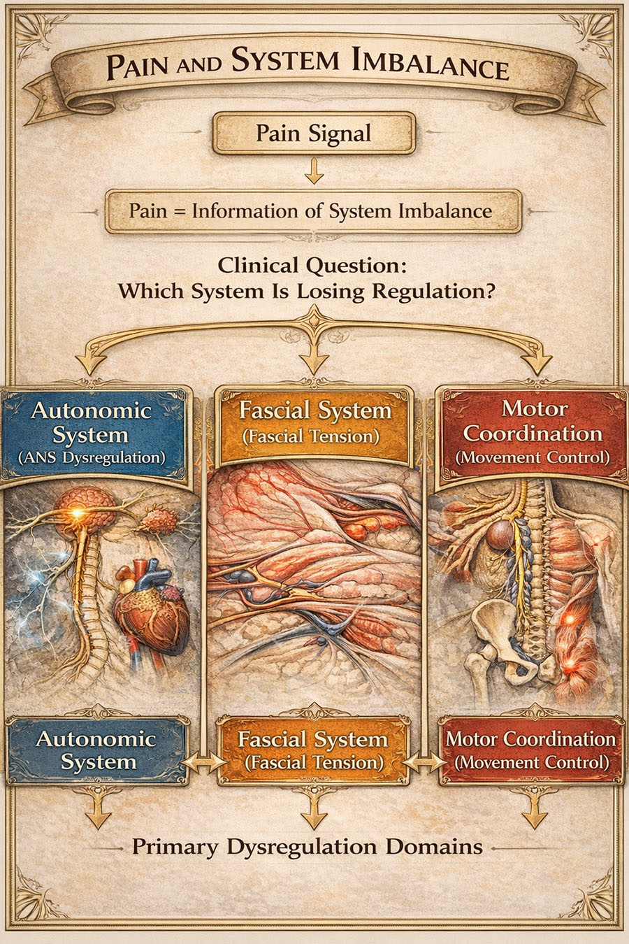 Fasciapuncture Regulatory Model of Pain