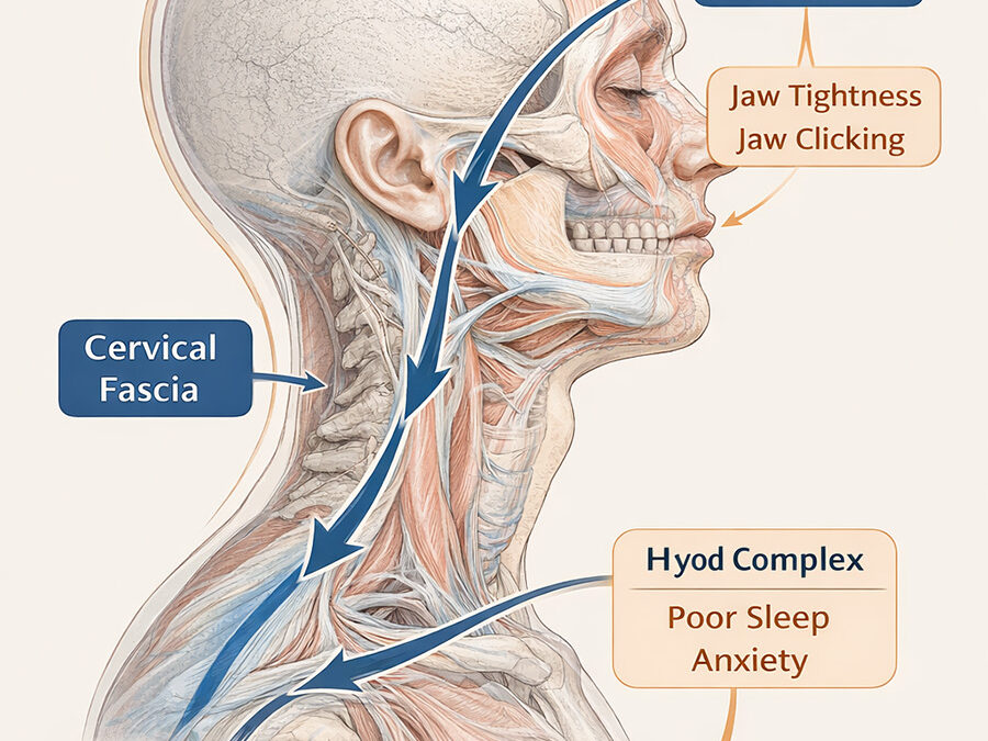 Jaw–Neck Fascial Connection