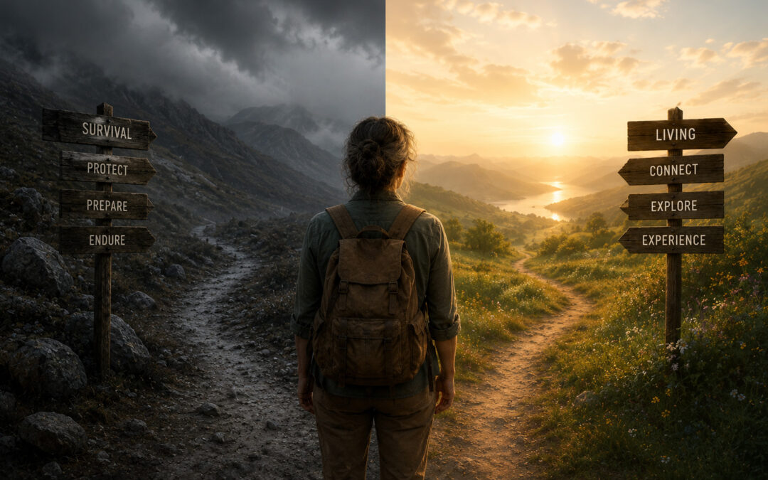 The Difference Between Survival and Living